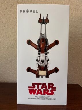 Star Wars Speeder Bike Drone - Brown & White